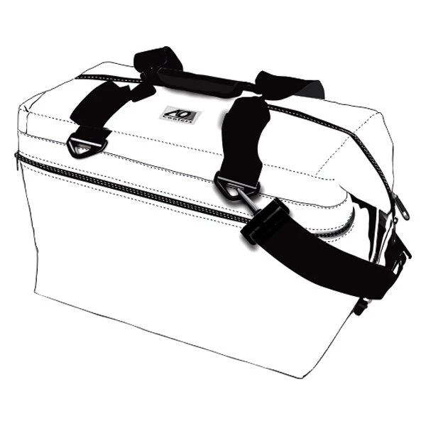 AO Coolers® - Canvas™ 24-Can Black Soft Cooler 4 AO Coolers® - Canvas™ 24-Can Black Soft Cooler - Image 2