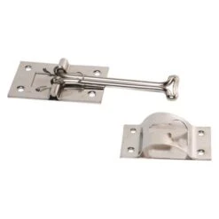 RV Designer® E226 - 6"L T-Style Silver Stainless Steel Door Holder