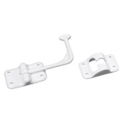RV Designer® E250 - 90° T-Style White Plastic Door Holder