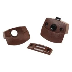 RV Designer® - Brown Plastic Non-Locking Entry Door Latch