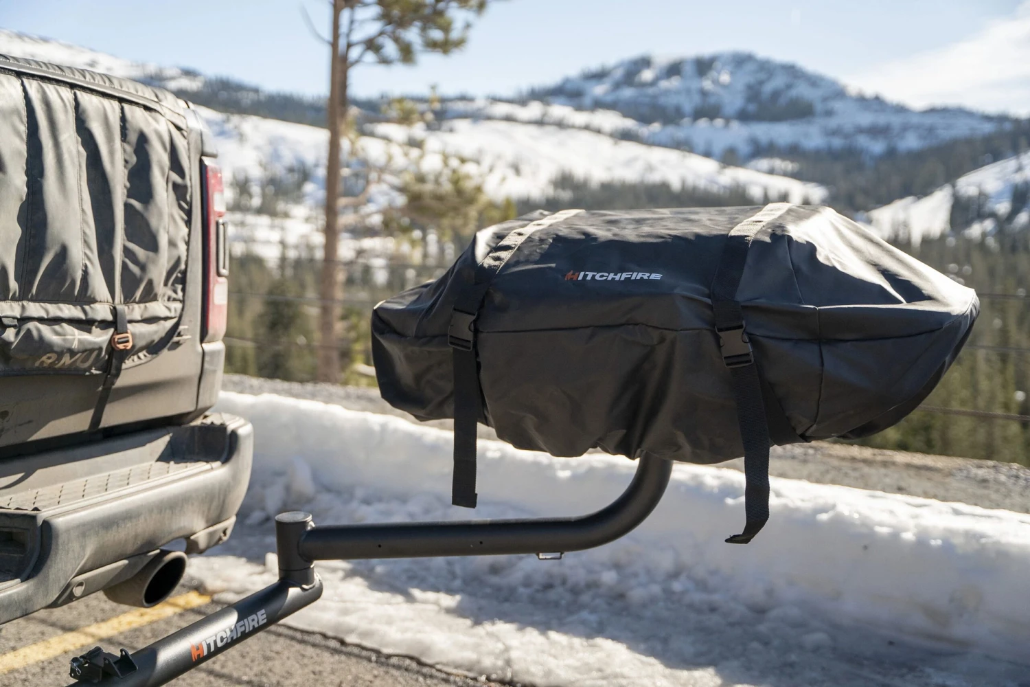 HitchFire® - Forge 15 Black Grill Cover 5 HitchFire® - Forge 15 Black Grill Cover - Image 3