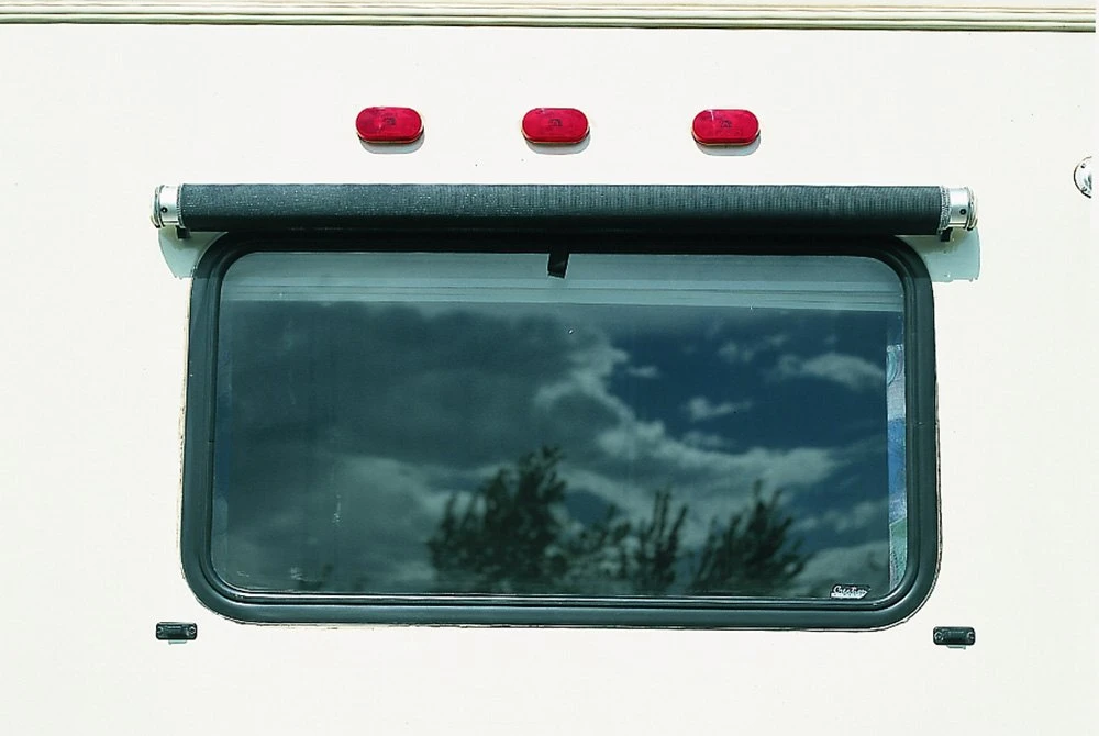 Carefree® - SunShade™ Black Polypropylene Rear Window Shade 4 Carefree® - SunShade™ Black Polypropylene Rear Window Shade - Image 2