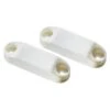 RV Designer® L608 - White Magnetic Door Catch Set