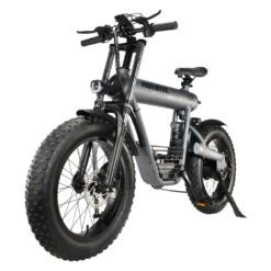 Big Toys® - MotoTec™ Roadster 48 V 500 W Grey Lithium Electric Bicycle -Summit Trails mt roadster 48v 500w grey 6