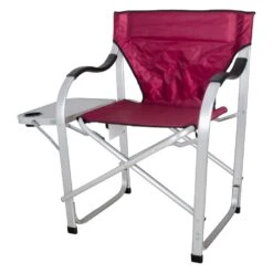 Stylish Camping® - Director's Red Heavy Duty Camp Chair -Summit Trails sl1215 3