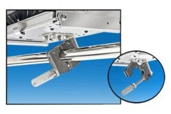 Magma® - Single Horizontal Standard Round Rail Mount -Summit Trails t10 380 3