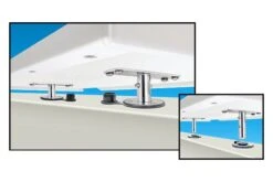 Magma® - Dual Locking Flush Deck Socket Mount -Summit Trails t10 526 5