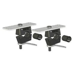 Magma® T10-580 - Dual Horizontal Round Rail Mount