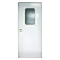 Lippert® V000213919 - 28"W X 68"H Polar White Smooth Rectangular Entry Door