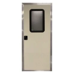 Lippert® - 26"W Beige Rectangular Entry Door