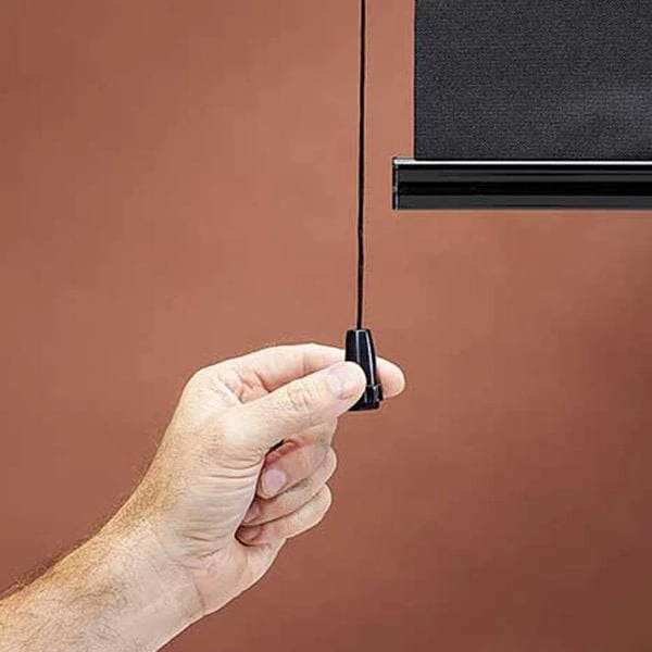 Carefree® ZC036ZD36-RP - Soft Ascent SideVisor™ Black Fabric Manual Window Shade 5 Carefree® ZC036ZD36-RP - Soft Ascent SideVisor™ Black Fabric Manual Window Shade - Image 3