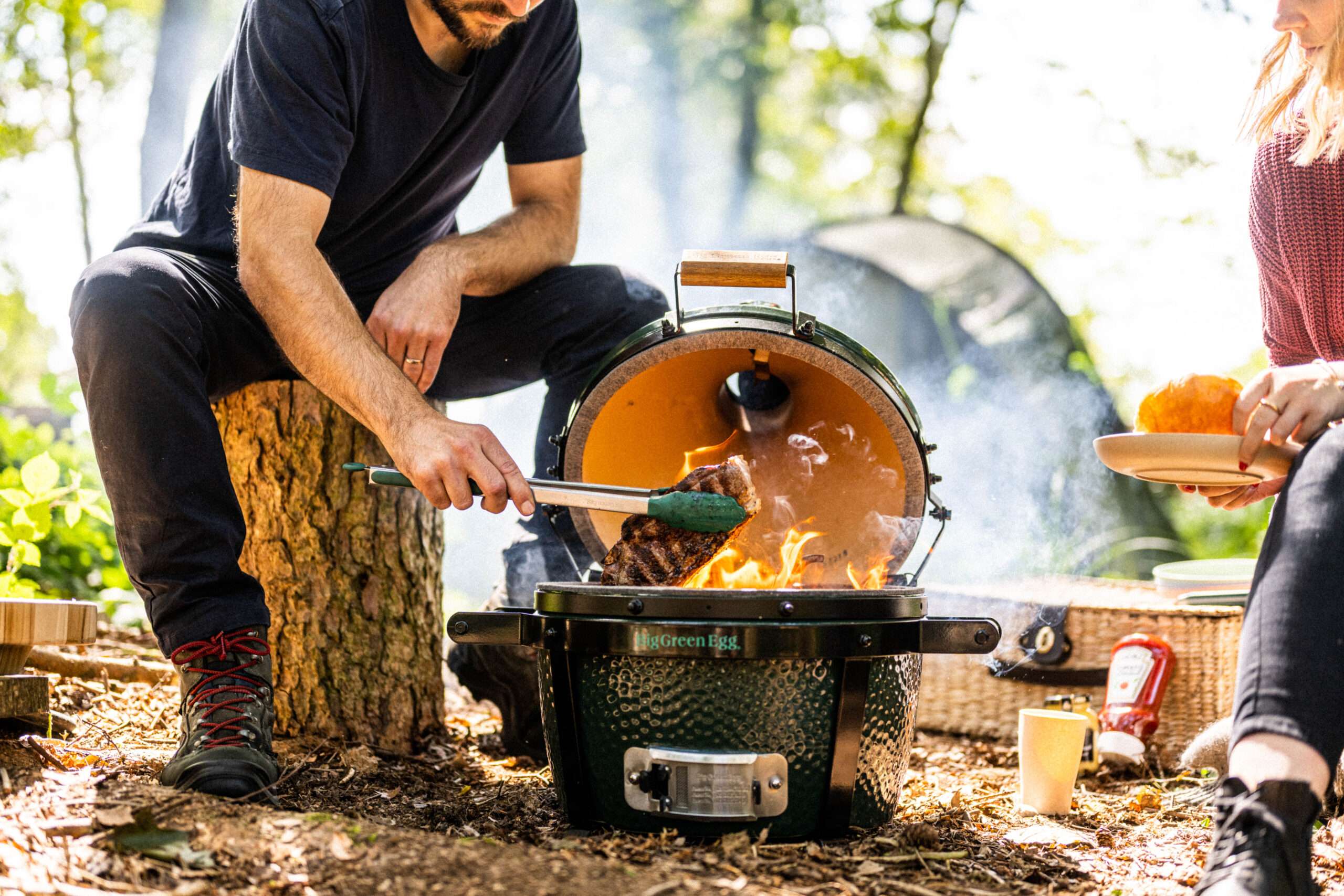 Front Page -Summit Trails 1. EGGs MiniMax camping Matt Austin © Big Green Egg UK scaled 1